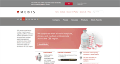 Desktop Screenshot of medis.si