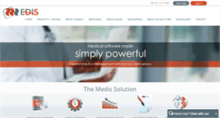 Desktop Screenshot of medis.co.za