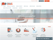 Tablet Screenshot of medis.co.za