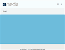 Tablet Screenshot of medis.sk
